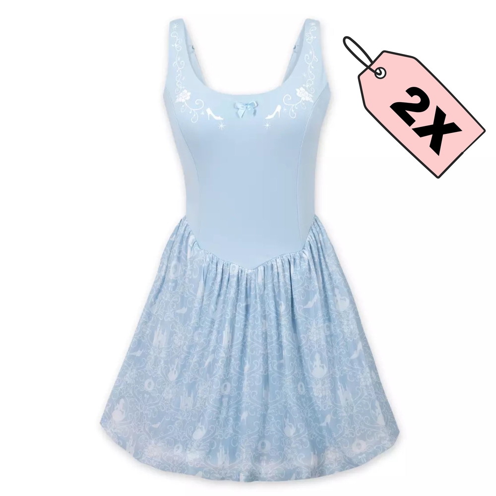 Cinderella Athletic Dress by Her Universe - Size 2X